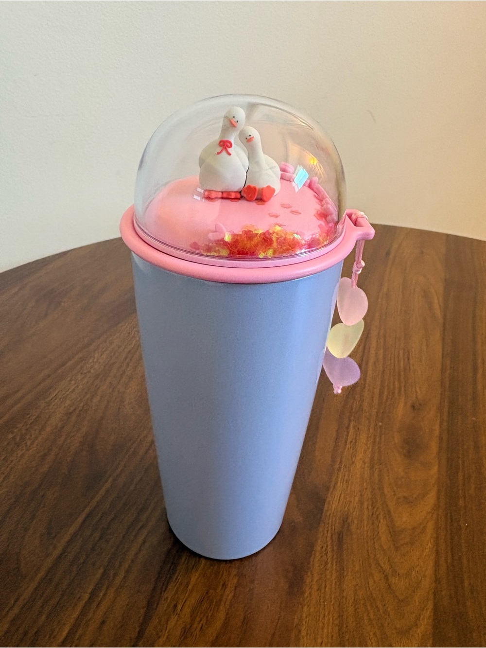 Starbucks Korea Valentine’s Day 2026 Tumbler - Ducks Duck Dome Tumbler 🦆🩵🩷